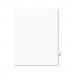 Avery AVE01021 Avery-Style Legal Exhibit Side Tab Divider, Title: 21, Letter, White, 25/Pack