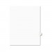 Avery AVE01019 Avery-Style Legal Exhibit Side Tab Divider, Title: 19, Letter, White, 25/Pack