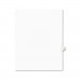 Avery AVE01017 Avery-Style Legal Exhibit Side Tab Divider, Title: 17, Letter, White, 25/Pack