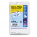 Avery 05200 Print or Write File Folder Labels, 11/16 x 3 7/16, White/Dark Blue Bar, 252/Pack