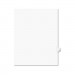 Avery AVE01420 Preprinted Legal Exhibit Side Tab Index Dividers, Avery Style, 26-Tab, T, 11 x 8.5, White, 25