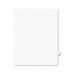 Avery AVE01422 Preprinted Legal Exhibit Side Tab Index Dividers, Avery Style, 26-Tab, V, 11 x 8.5, White, 25