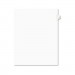 Avery AVE11913 Avery-Style Legal Exhibit Side Tab Divider, Title: 3, Letter, White, 25/Pack