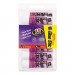 Avery AVE98079 Permanent Glue Stics, Purple Application, .26 oz, 18/Pack