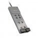 Belkin BLKBE10820006 Office Series SurgeMaster Surge Protector, 8 Outlets, 6 ft Cord, 3390 Joules