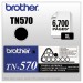 Brother TN570 TN570 High-Yield Toner, Black