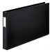 Cardinal 12122 Premier Easy Open 11 x 17 Locking Slant-D Ring Binder, 1 1/2" Cap, Black