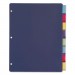 Cardinal 84019 Poly Index Dividers, Letter, Multicolor, 8-Tabs/Set, 4 Sets/Pack