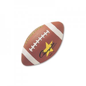 Champion Sports RFB2 Rubber Sports Ball, For Football, Intermediate Size, Brown