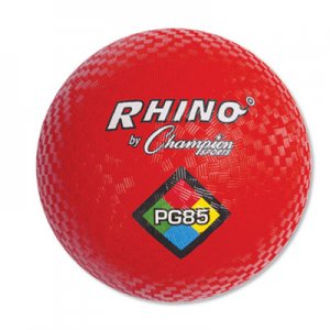 Champion Sports CSIPG85 Playground Ball, 8-1/2" Diameter, Red