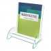 deflecto DEF775390 Euro-Style DocuHolder, Magazine Size, 9.81w x 6.31d x11h, Green Tinted