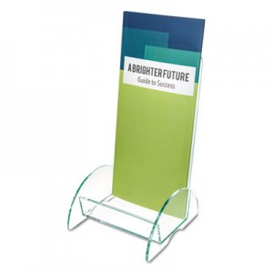 deflecto 775383 Euro-Style DocuHolder, 4-1/2w x 3-3/4d x 8h, Clear