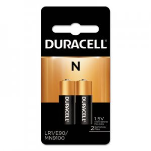 Duracell DURMN9100B2PK Coppertop Alkaline Medical Battery, N, 1.5V, 2/Pk
