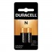 Duracell DURMN9100B2PK Coppertop Alkaline Medical Battery, N, 1.5V, 2/Pk