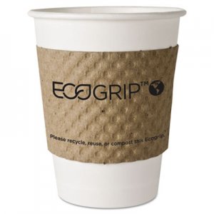 Eco-Products ECOEG2000 EcoGrip Hot Cup Sleeves - Renewable & Compostable, 1300/CT