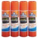 Elmer's EPIE542 Washable School Glue Sticks, 0.24 oz, Applies and Dries Clear, 4/Pack