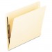 Pendaflex 13240 Laminated Spine End Tab Folder with 2 Fasteners, 14 pt Manila, Letter, 50/Box