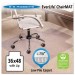 ES Robbins 128073 36x48 Lip Chair Mat, Multi-Task Series AnchorBar for Carpet up to 3/8
