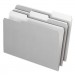 Pendaflex PFX435013GRA Interior File Folders, 1/3-Cut Tabs, Legal Size, Gray, 100/Box