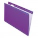 Pendaflex 415315VIO Reinforced Hanging Folders, 1/5 Tab, Legal, Violet, 25/Box