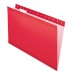 Pendaflex 415315RED Reinforced Hanging Folders, 1/5 Tab, Legal, Red, 25/Box