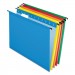 Pendaflex PFX615315ASST SureHook Hanging Folders, Legal Size, 1/5-Cut Tab, Assorted, 20/Box