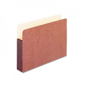 Pendaflex 35364 Watershed 5 1/4 Inch Expansion File Pockets, Straight Cut, Legal, Redrope