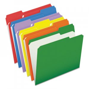 Pendaflex PFXR15213ASST Double-Ply Reinforced Top Tab Colored File Folders, 1/3-Cut Tabs, Letter Size, Assorted, 100/Box
