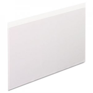 Pendaflex PFX99377 Self-Adhesive Pockets, 5 x 8, Clear Front/White Backing, 100/Box