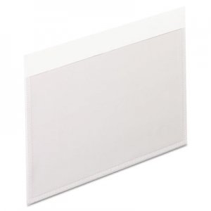 Pendaflex PFX99375 Self-Adhesive Pockets, 3 x 5, Clear Front/White Backing, 100/Box