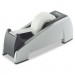 Fellowes FEL8032701 Office Suites Desktop Tape Dispenser, 1" Core, Plastic, Heavy Base, Black/Silver