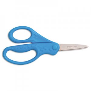 Fiskars 94307097J Children�s Safety Scissors, Pointed, 5 in. Length, 1-3/4 in. Cut