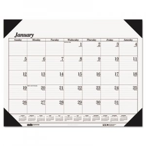 House of Doolittle 124 One-Color Refillable Monthly Desk Pad Calendar, 22 x 17, 2016