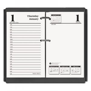 House of Doolittle 4717 Economy Daily Desk Calendar Refill, 3-1/2w x 6h, 2017