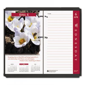 House of Doolittle 417 Earthscapes Desk Calendar Refill, 31/2 x 6, 2017