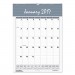 House of Doolittle 332 Recycled Bar Harbor Wirebound Monthly Wall Calendar, 12 x 17, 2017