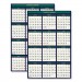 House of Doolittle HOD390 Recycled Four Seasons Reversible Business/Academic Wall Calendar, 24 x 37, 2021-2022