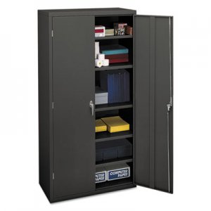 HON HONSC1872S Assembled Storage Cabinet, 36w x 18-1/4d x 71-3/4h, Charcoal