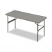 Iceberg 65377 IndestrucTables Too 1200 Series Resin Folding Table, 60w x 24d x 29h, Charcoal