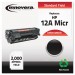 Innovera IVR2612MICR Remanufactured Q2612A(M) (12AM) MICR Toner, Black