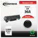 Innovera IVRB436A Remanufactured CB436A (36A) Toner, Black