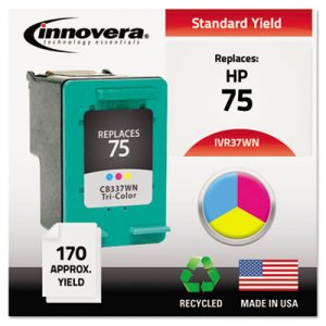 Innovera IVR37WN Remanufactured CB337WN (75) Ink, Tri-Color