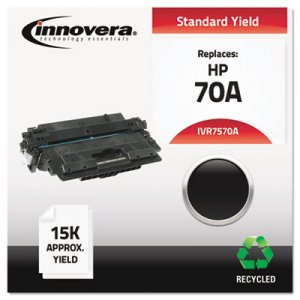 Innovera IVR7570A Remanufactured Q7570A (70A) Toner, Black