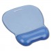 Innovera IVR51430 Gel Mouse Pad w/Wrist Rest, Nonskid Base, 8-1/4 x 9-5/8, Blue