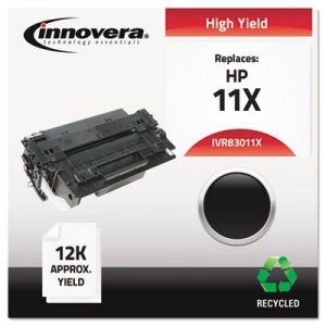 Innovera IVR83011X Remanufactured Q6511X (11X) High-Yield Toner, Black