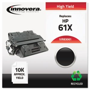 Innovera IVR83061 Remanufactured C8061X (61X) High-Yield Toner, Black