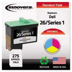 Innovera IVRD5882C Remanufactured T0530 (Series 1) High-Yield Ink, Tri-Color