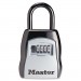 Master Lock MLK5400D Locking Combination 5 Key Steel Box, 3 1/4w x 1 5/8d x 4h, Black/Silver