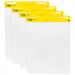 Post-it Easel Pads 559VAD Self Stick Easel Pads, 25 x 30, White, 4 30 Sheet Pads/Carton