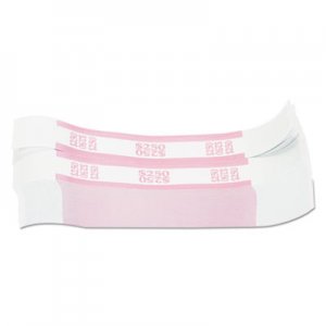 Pap-R Products CTX400250 Currency Straps, Pink, $250 in Dollar Bills, 1000 Bands/Pack